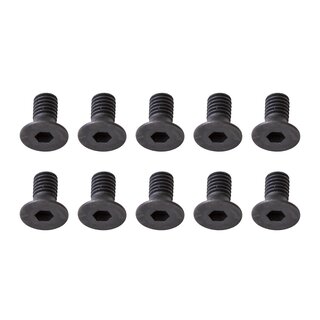 Team Associated Screws, M2.5x8mm FHCS, 2mm hex