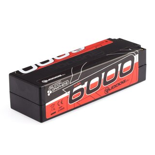RUDDOG Racing 6000mAh 150C/75C 14.8V LCG 1/8 Pack LiPo Battery