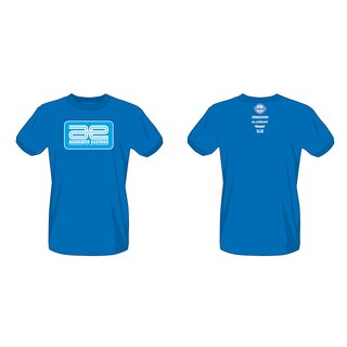 Associated Electrics Logo T-Shirt, blue, XXL