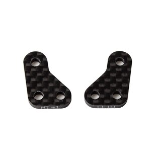 Team Associated RC10B6.3 FT Carbon Fiber Steering Block Arms, HT +1