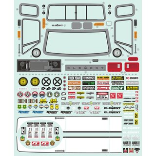 Element RC Sendero HD Decal Sheet