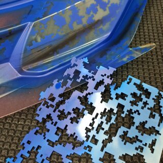 Bittydesign Vinyl Stencil - Camo Digi