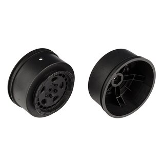 Team Associated Fifteen52 Turbomac HD Wheels, 2.2/3.0, +3mm offset, black