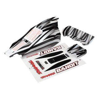 TRAXXAS Karosserie Bandit ProGraphix schwarz/grau mit...