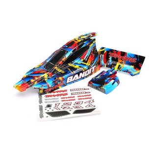 TRAXXAS Karosserie Bandit Rock n Roll mit Aufkleber