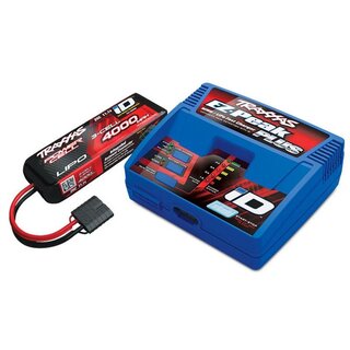 TRAXXAS SLVR EZ-Peak Plus Schnell-Lader 4A & LiPo 4000mAh 3s 25C Set