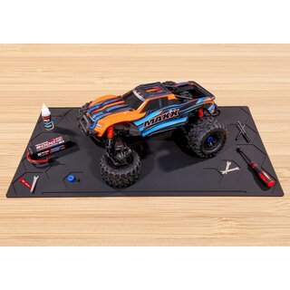 TRAXXAS Heavy-Duty Gummimatte schwarz 92x51cm