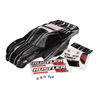 TRAXXAS Karosserie Rustler VXL Pro-Graphix mit Aufkleber