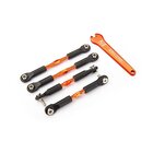 TRAXXAS L/R Gewindestangen Set Alu orange v69 & h82mm