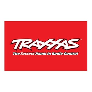 TRAXXAS Logo Flagge rot 8x13cm