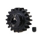 TRAXXAS Motorritzel 18Z Stahl geh�rtet f�r 5mm Welle...