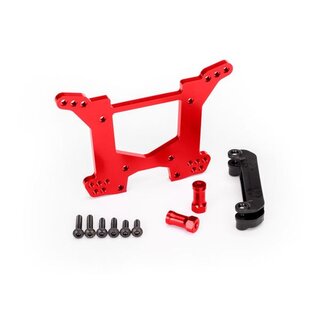 TRAXXAS D�mpferbr�cke 7075-T6 Aluminium hinten rot