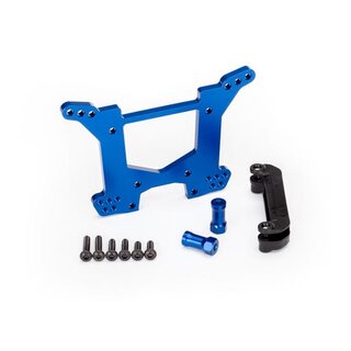TRAXXAS D�mpferbr�cke 7075-T6 Aluminium hinten blau