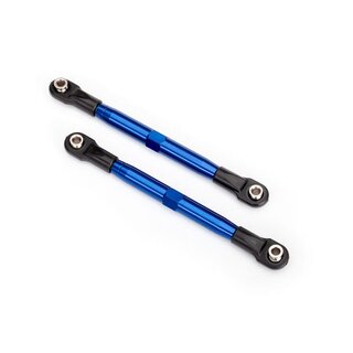 TRAXXAS L/R Vorspurstange 7075-T6 Aluminium blau 87mm v/h (2)