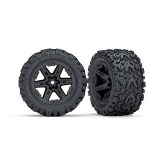TRAXXAS Talon EXT Reifen auf RXT 2.8 Felgen schwarz (2)