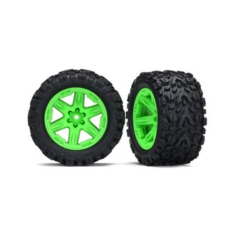 TRAXXAS Talon EXT Reifen auf RXT 2.8 Felgen gr�n (2)