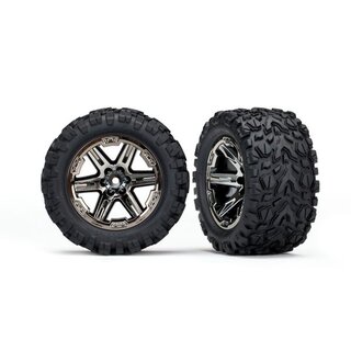 Reifen auf Felgen 2.8 RXT schwarz chrome, Talon Extreme (2)