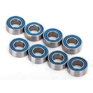 TRAXXAS Kugellager 4x8x3mm mit Gummidichtung blau (8)