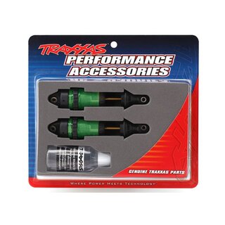 TRAXXAS GTR D�mpfer L gr�n (Teflon & TiN beschichtet) (2)