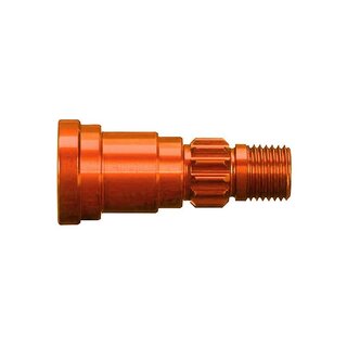 TRAXXAS Radachse Aluminium orange (1)