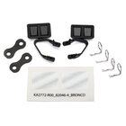 TRAXXAS Seitenspiegel schwarz l/r (2) mit Karo-Splinten (4)