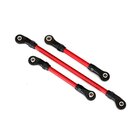 TRAXXAS Lenkstangen Set Stahl rot 5x117mm, 5x60mm, 5x63mm...