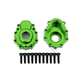 TRAXXAS Portal-Geh�use 6061-T6 Aluminium au�en gr�n (2)
