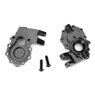 TRAXXAS Portal-Geh�use 6061-T6 Alu innen vorne charcoal-grau l&r