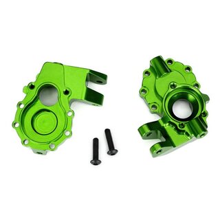 TRAXXAS Portal-Geh�use 6061-T6 Aluminium innen vorne gr�n l&r
