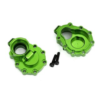 TRAXXAS Portal-Geh�use 6061-T6 Aluminium innen hinten gr�n l/r (2)