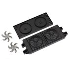 TRAXXAS K�hlradiator mit L�ftern Nachbildung schwarz (2)