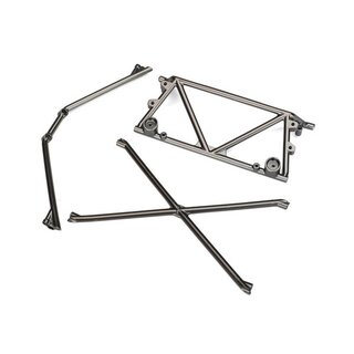 TRAXXAS Rohrrahmen-Chassis K�fig-Support oben satin schwarz-chrom