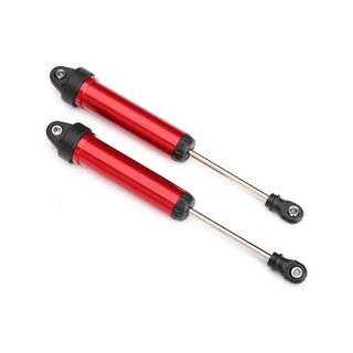 TRAXXAS GTR D�mpfer Aluminium rot 134mm vorne ohne Gewinde (2)