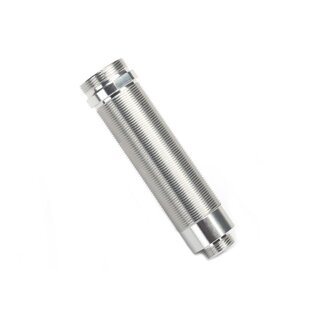 TRAXXAS GTR D�mpfergeh�use Alu silber 64mm v/h mit Gewinde (2)