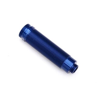 TRAXXAS GTR D�mpfergeh�use Alu blau 64mm v/h mit Gewinde (2)