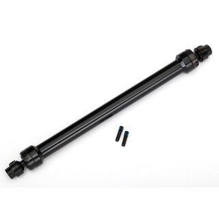 TRAXXAS Zentral-Antriebswelle 6061-T6 Alu schwarz hinten