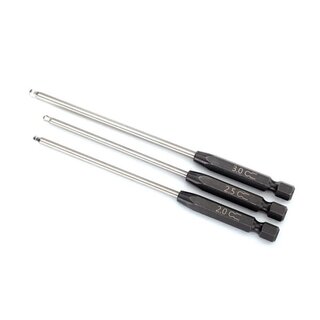TRAXXAS Speed-Bit Set Innensechskant Kugel 1/4 Zoll (3)