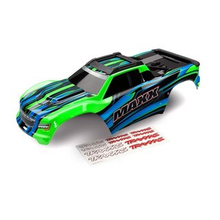 TRAXXAS Karosserie Maxx V1 gr�n mit Aufkleber