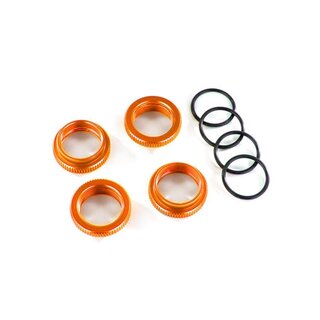 TRAXXAS GT-Maxx D�mpfer-Einstellmutter Alu orange (4)