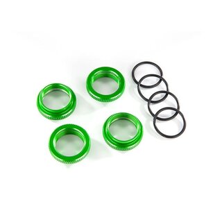 TRAXXAS GT-Maxx D�mpfer-Einstellmutter Alu gr�n (4)
