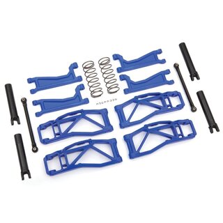 TRAXXAS Querlenker-Set blau mit Spurstangen, Halbwellen,...