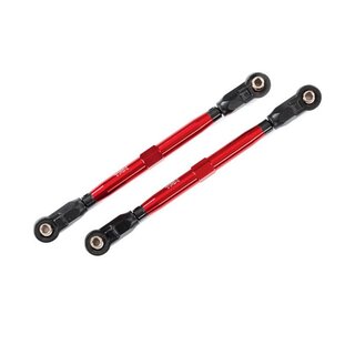 TRAXXAS Vorspurstange 7075-T6 Aluminium rot (2)
