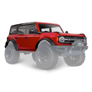TRAXXAS Karosserie 2021 Ford Bronco rot mit Anbauteile