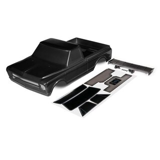 TRAXXAS Karosserie Chevrolet C10 schwarz mit Fl�gel & Aufkleber