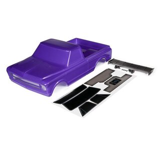 TRAXXAS Karosserie Chevrolet C10 purple mit Fl�gel & Aufkleber
