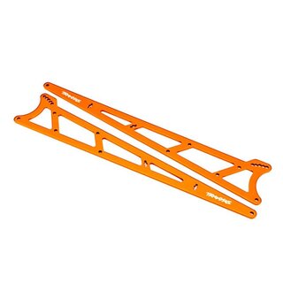 TRAXXAS Seitenplatten Wheelie bar Aluminium orange (2)