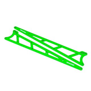 TRAXXAS Seitenplatten Wheelie bar Aluminium gr�n (2)
