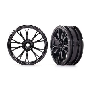 TRAXXAS Weld Racing Felgen schwarz gl�nzend vorne (2)