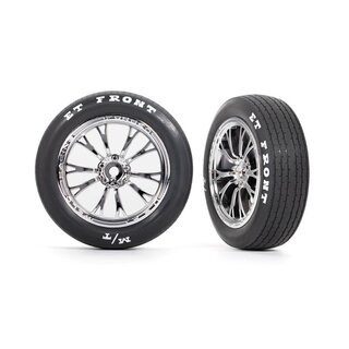TRAXXAS Mickey Thompson ET auf Felge chrom vorne (2)