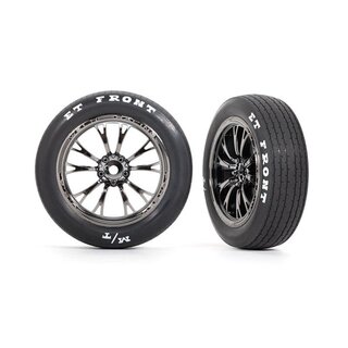 TRAXXAS Mickey Thompson ET auf Felge schwarz-chrom vorne (2)